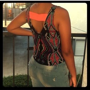 4/$20 Xhilaration Top Cute and Colorful